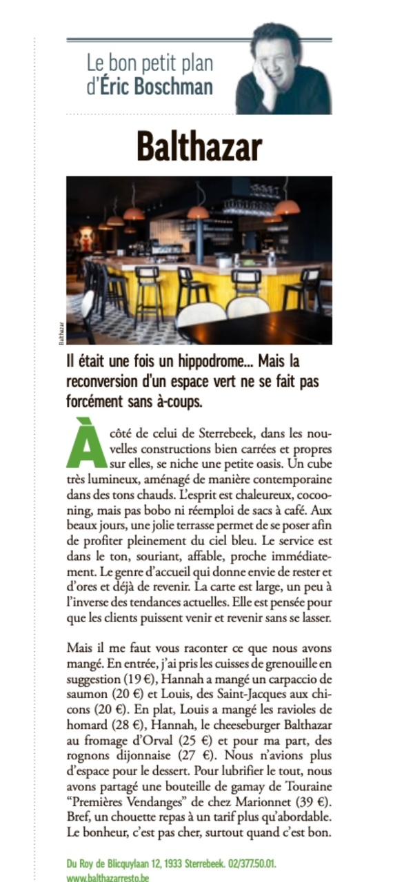 Article Eric Boschman